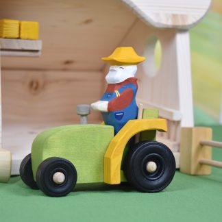 tractor din lemn copii