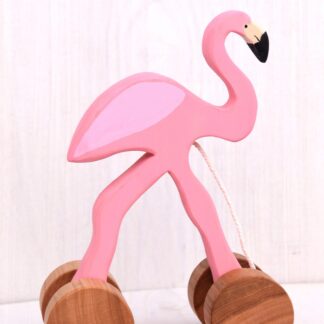 jucarie de tras flamingo